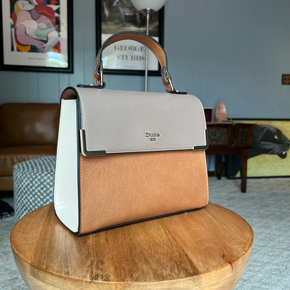 Dune Two-Tone Tan Women's Bag